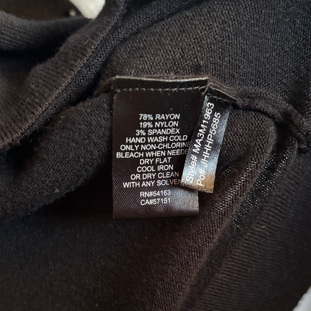 Jessica Howard  Women Sweater Shrug XL Black - Picture 3 of 7